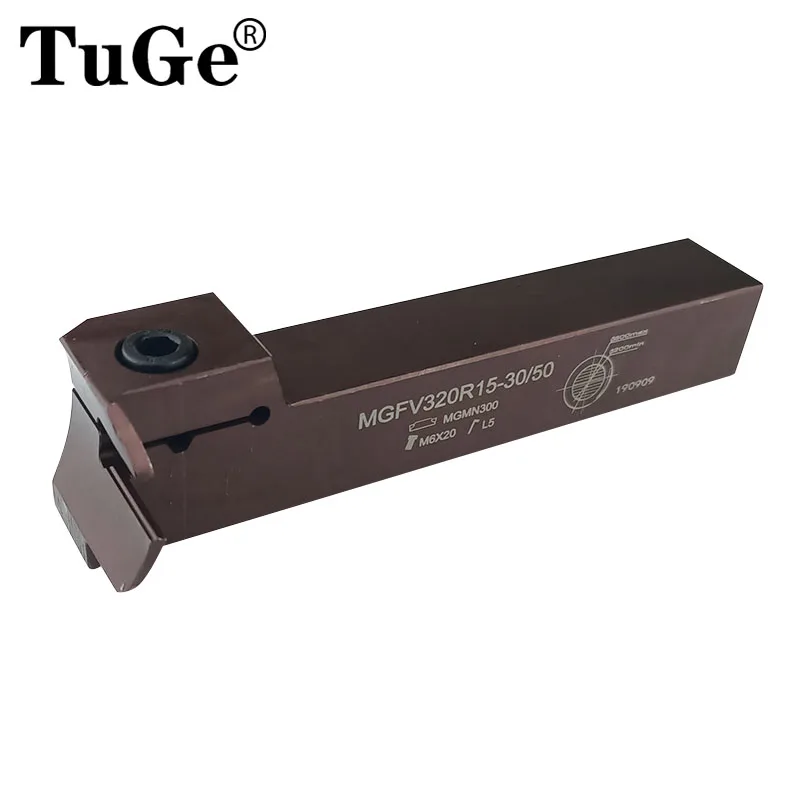 Токарный станок с ЧПУ MGFV320R15-80/160 MGFV320R15-50/80 MGFV320R15-30/50, внешний токарный инструмент держатель инструмента для канавок