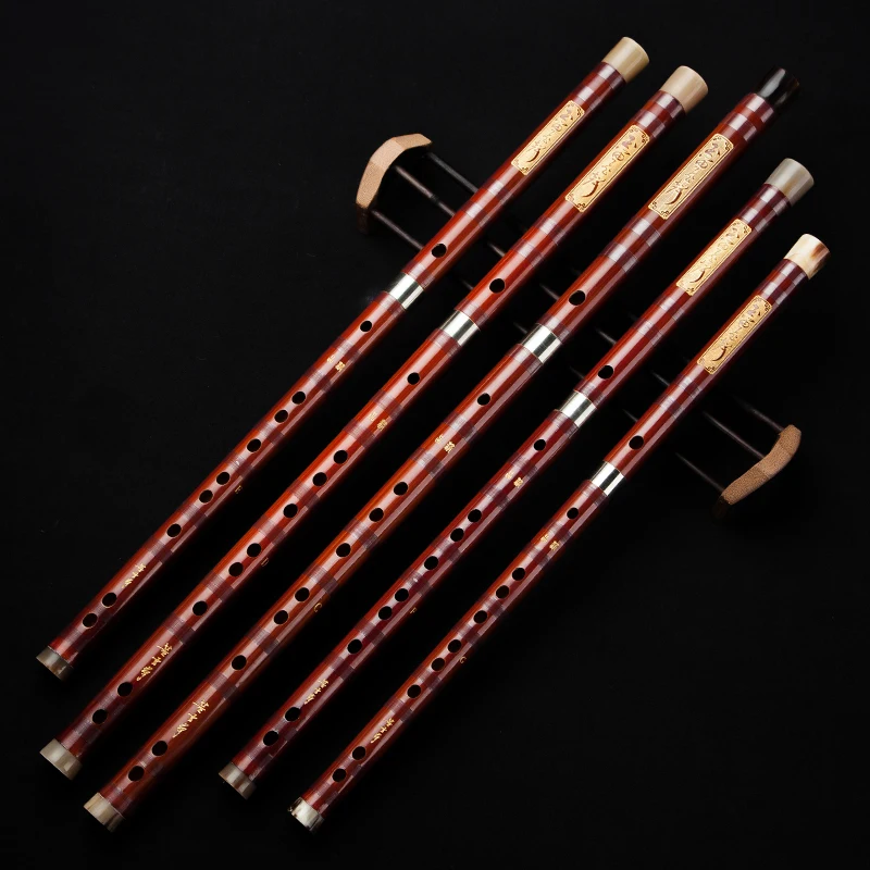 Dong Xuehua 8886 Flute Professionally Playing Bamboo Flute High-grade Bitter Bamboo Dizi Boutique Collection Flauta CEDFG Tone