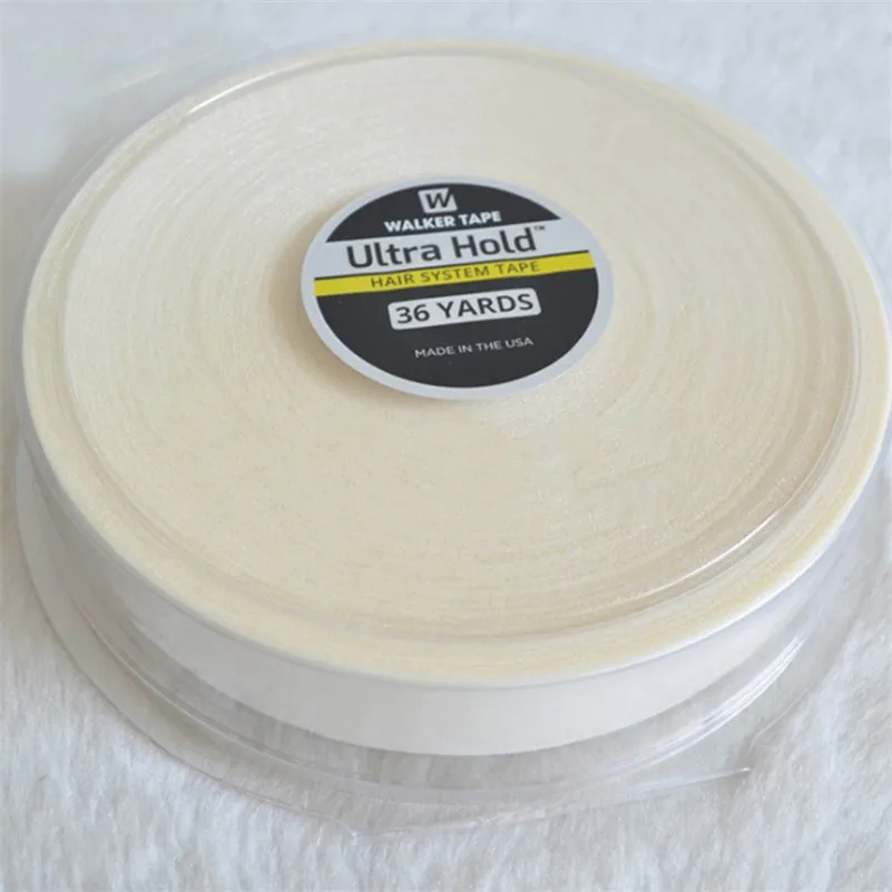 White Ultra Hold Hair Double Sided Adhesives Tape For Hair Extension/Toupee/ Lace Wigs Adhesive Wig Tape 3Yards 12yards 36yards