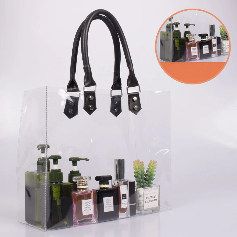 Leather Bag Strap Handmade PVC Bag Set Accessories Leather Bag Handle For Women Handbag Shoulder Bag