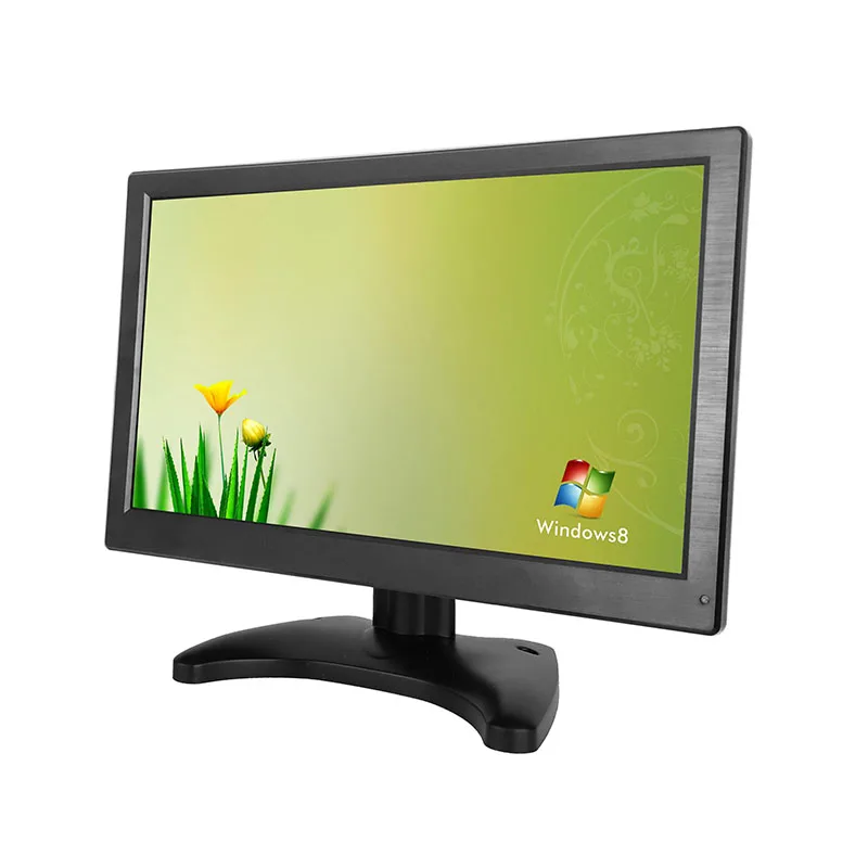 HD Monitor 13'' IPS LCD Screen Display 1920x1080 with VGA/ HDMI Input Small TV For Laptop PC CCTV DVR CCD Camera