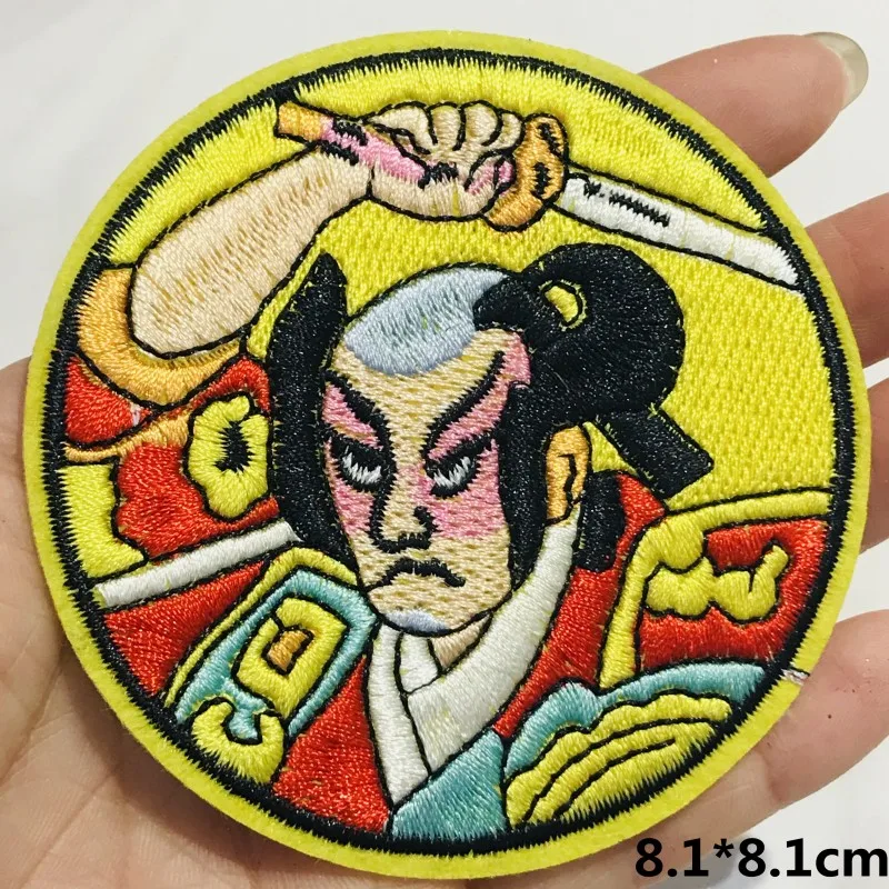 1 pz Harajuku giappone Patch ricamo per abbigliamento ferro fai da te su toppe sulla borsa dei vestiti accessori Patch personalizzati