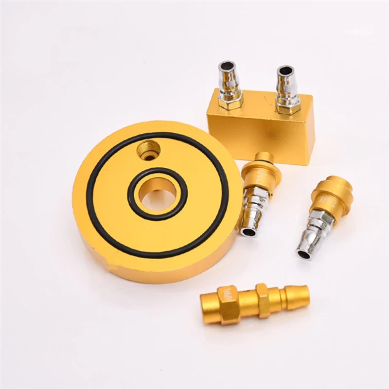 116PCS Aluminum Alloy Auto automatic Transmission Oil Replacement Gearbox Quick Adapters