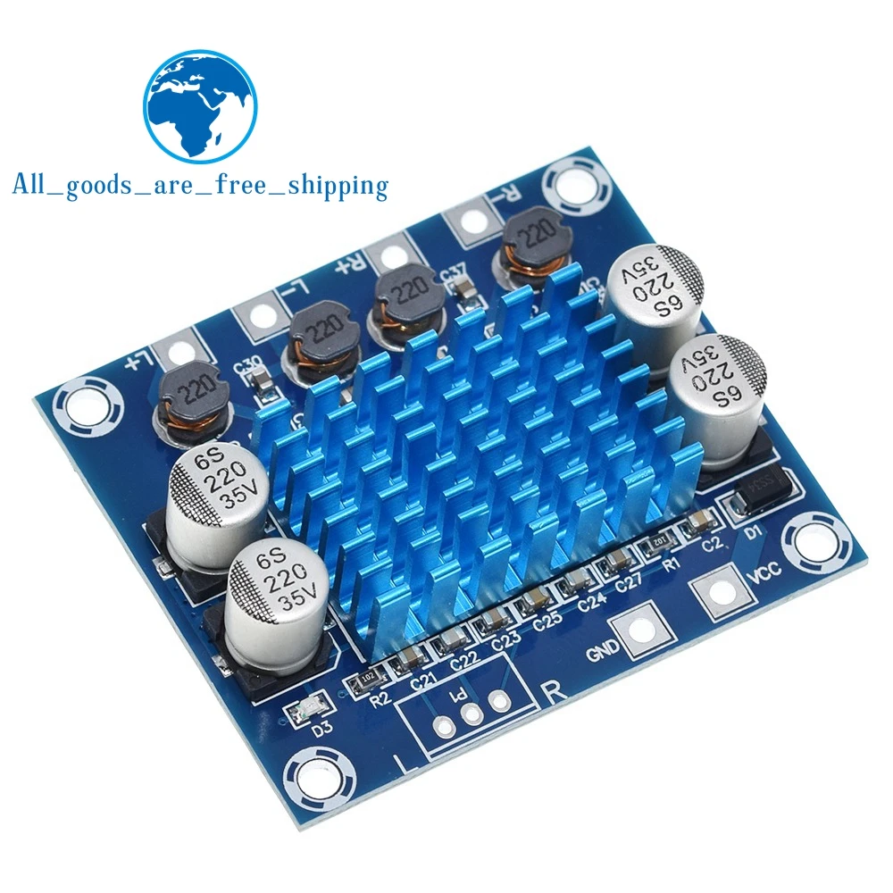 TZT 1/5PCS TPA3110 XH-A232 30W + 30W 2,0 Kanal Digital Stereo Audio Power Verstärker Bord DC 8-26V 3A Für DIY – Detail 6