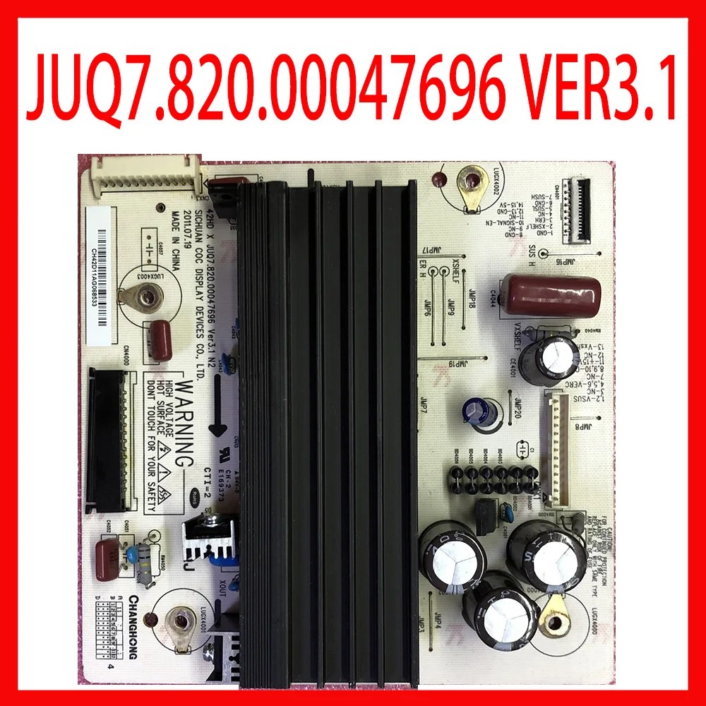 Plasma Board  JUQ7.820.00047696 VER3.1 100% Original Power Supply Card For TV 3D42738iV  Power Board For Plasma TV