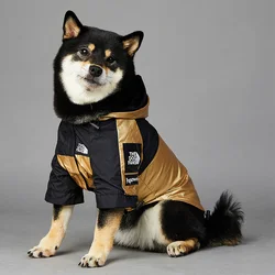 Küçük büyük köpekler için köpek giysileri yağmurluk köpekler için rüzgar ceketi rüzgarlık fransız Bulldog Hoodie giysileri ceket Chihuahua