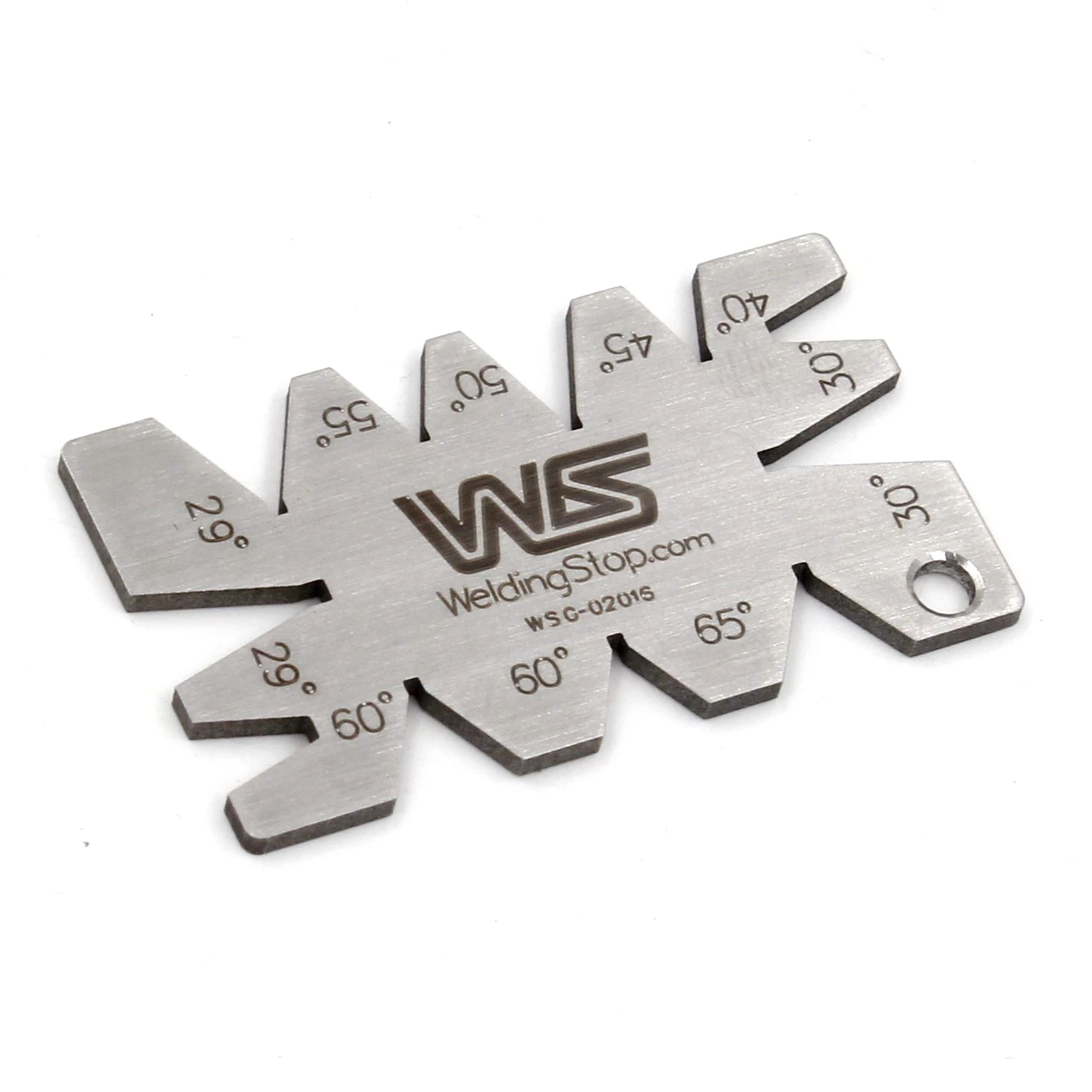 Aço inoxidável Angle Gage Gauge, Ferramenta De Medição, Rosca, Corte