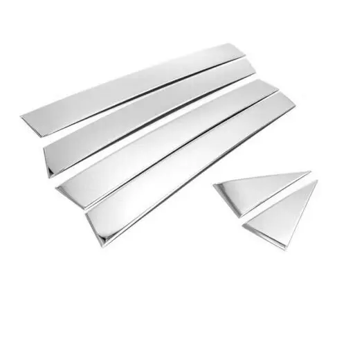 For Chevrolet Impala 304 Stainless Steel Car Window Trim Cover Pillar Post Sticker 2000 2001 2002 2003 2004 2005-6 Pieces/Set