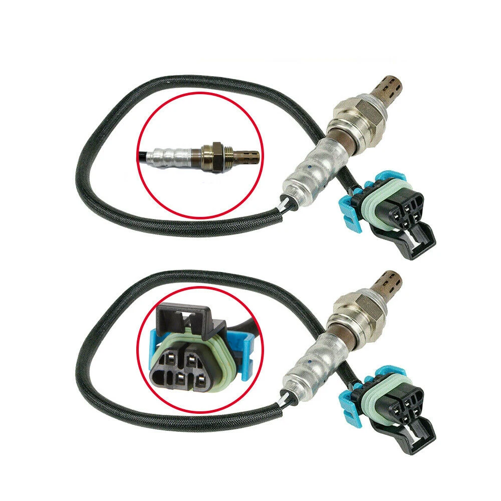 2pcs O2 Oxygen Sensor Upstream or Downstream for Chevrolet Equinox Impala Traverse Buick Enclave Lacrosse GMC Terrain Acadia