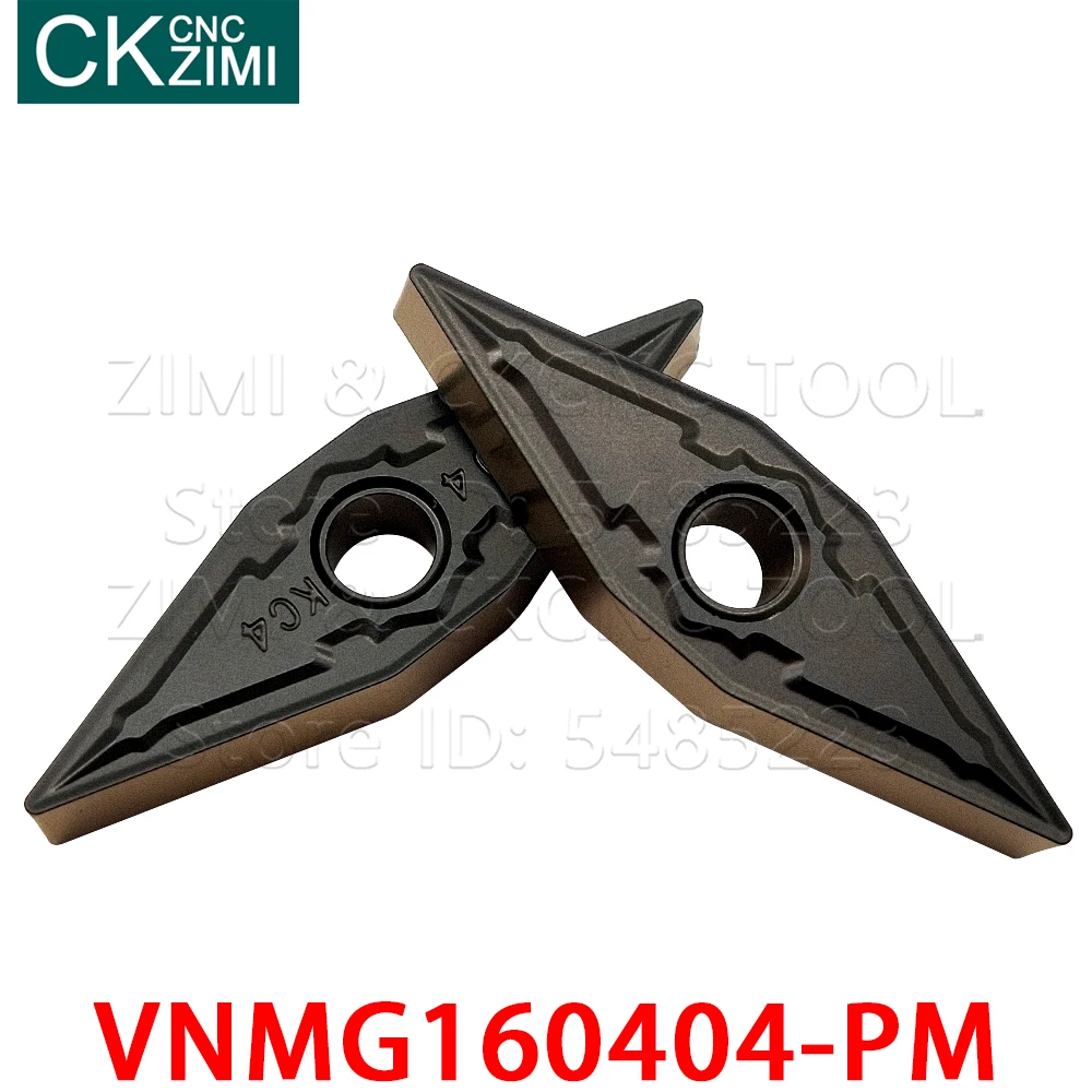 VNMG160404-PM vnmg 160404 pm超硬インサート切削工具旋削インサートcnc金属旋盤機械ツール鋼と鋳鉄