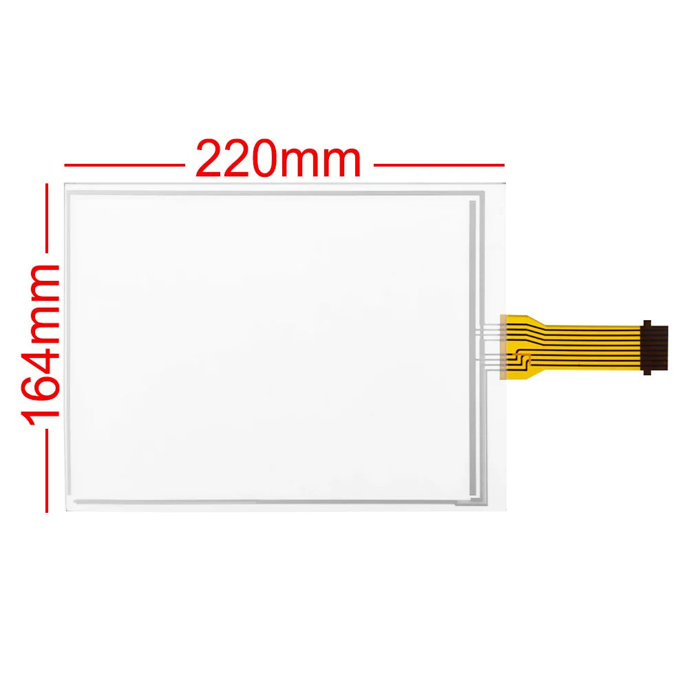 9.7 inch for Toschiba LM64183P 52006K Touch Screen Glass Panel 220*164mm 8-wire