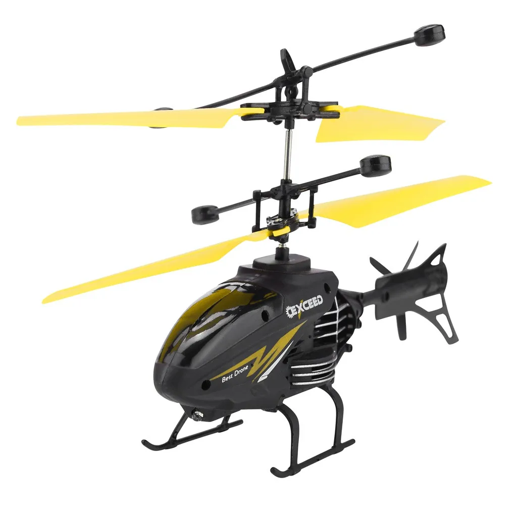 Aircraft Mini Drone Flying Helicopter Infraed Induction Drone Aircraft Remote Control KidsToy Boy Gift RC Drone Model Plane