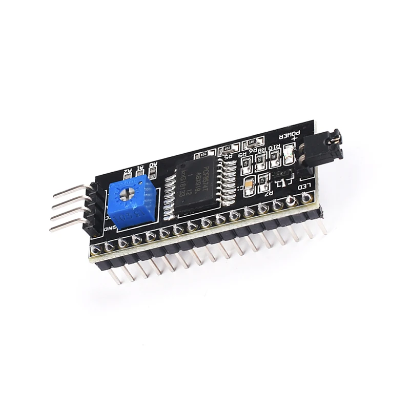 Iic I2c Twi Spi Seriële Interface Board Poort 1602 2004 Lcd Lcd1602 Adapter Plaat Lcd Adapter Converter Module Pcf8574
