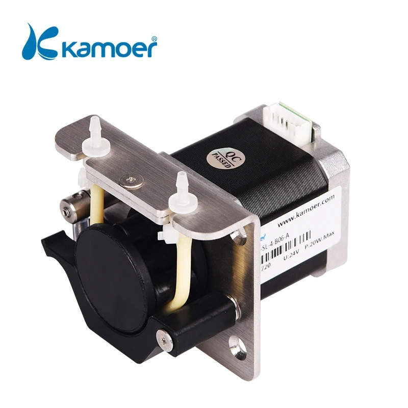 Peristaltic pump 12v stepper motor small DC self-priming pump 24v miniature Kamoer small pump stainless steel pump