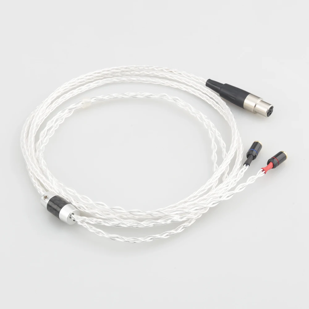 Audiocrast 819AG XLR MINI 4Poles To shure846 535 215 315 upgrade cable OCC SILVER PLATED