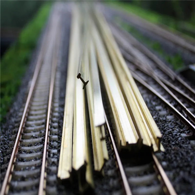 50cm G Scale Model Train Metal Rails For Train Layout Diorama Railway Building Materails