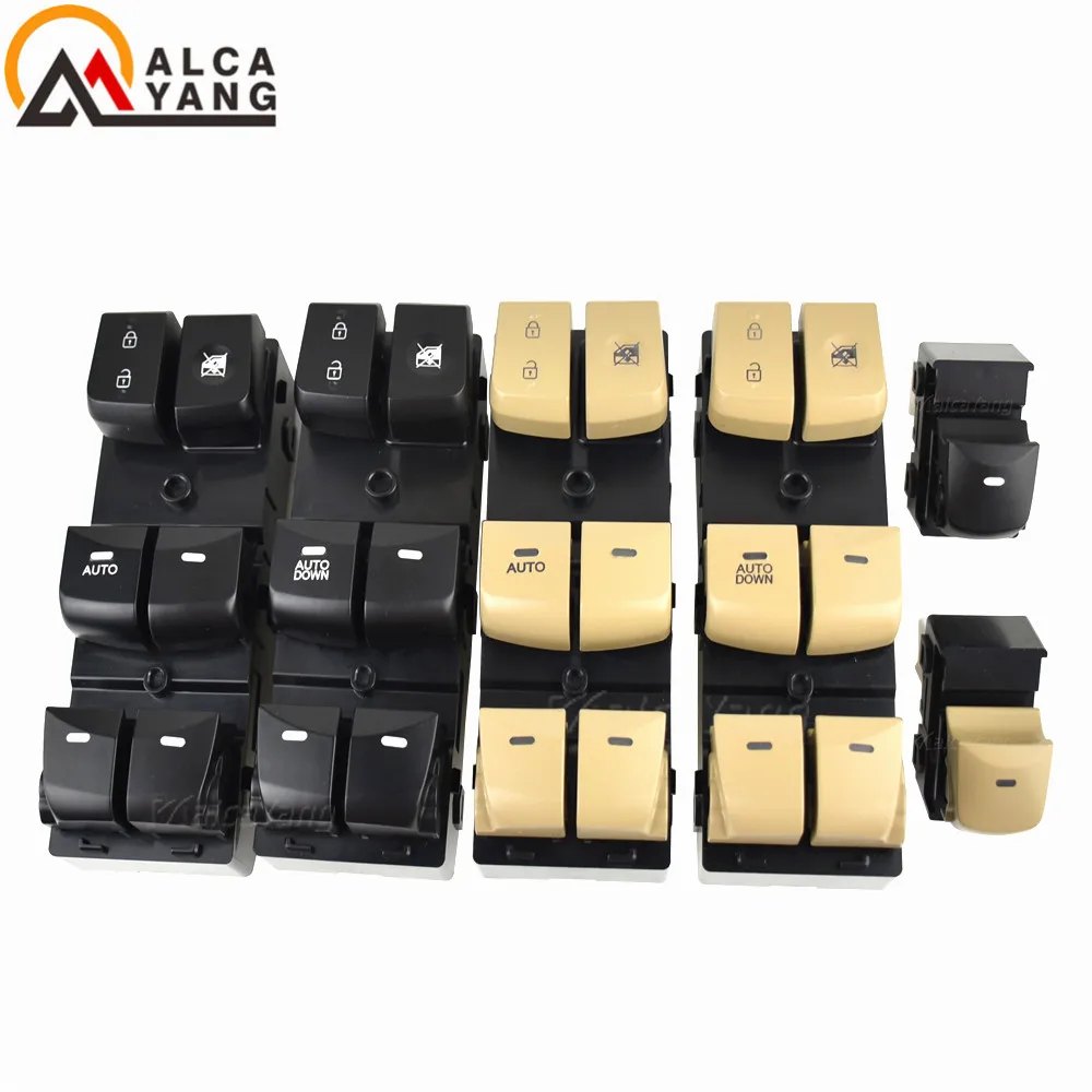 Door Window Glass Elevator Control Master Switch for hyundai Lang move Elantra MD Front Back Left Right