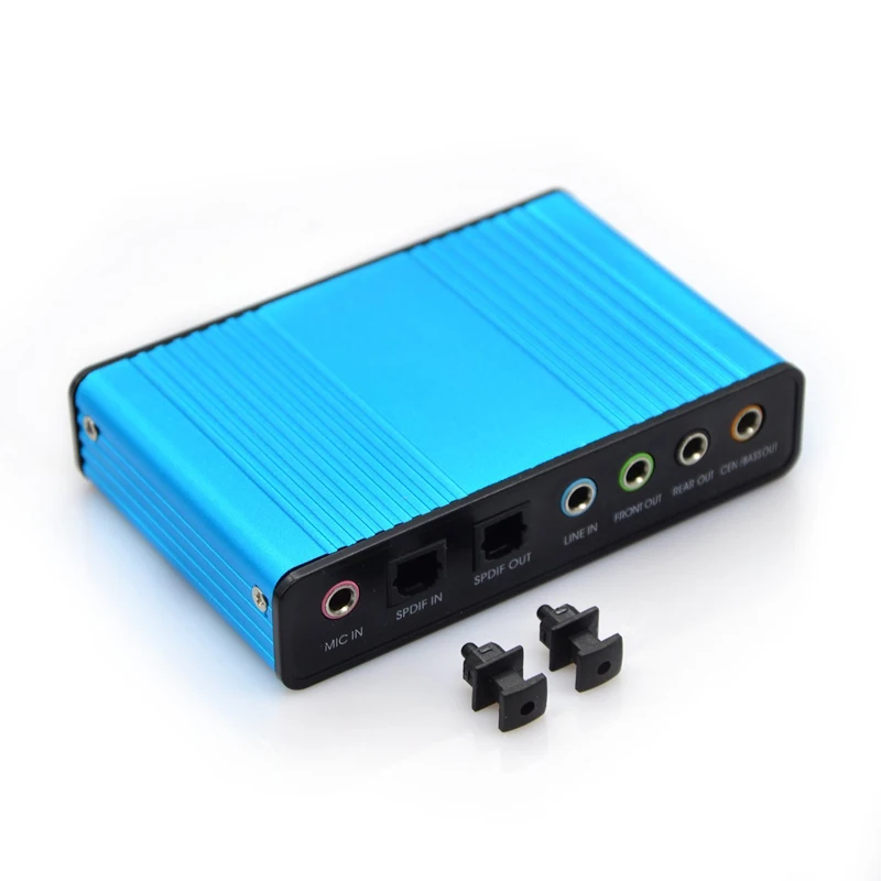 Usb5.1 optical fiber sound card network YY recording game voice chat mixed K song reverberation external sound card