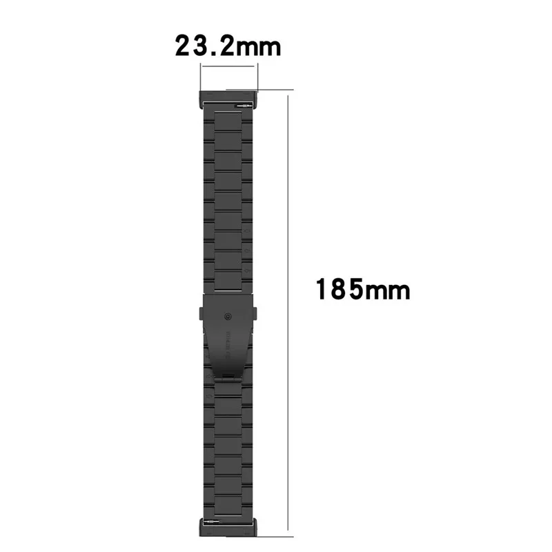 Stainless Steel Strap For Fitbit Versa 3 4 Watch Metal Wristband Loop For Fitbit Sense 2  Versa 3 4 Replacement Bracelet Band