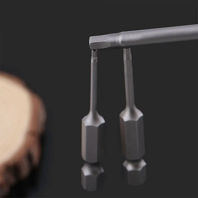 Hexagonal Socket Electric Screwdriver Bits Hex Socket Bits Group Alloy Steel Magnetic Bits Group H1.5-H2-H2.5-H3-H4-H5-H6-H8