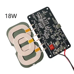 15W/18W 12V 5V 2A Wireless Charger Fast Charging Transmitter Module circuit board 5W/10W/15W + coil FOR CAR iPhone HUAWEI