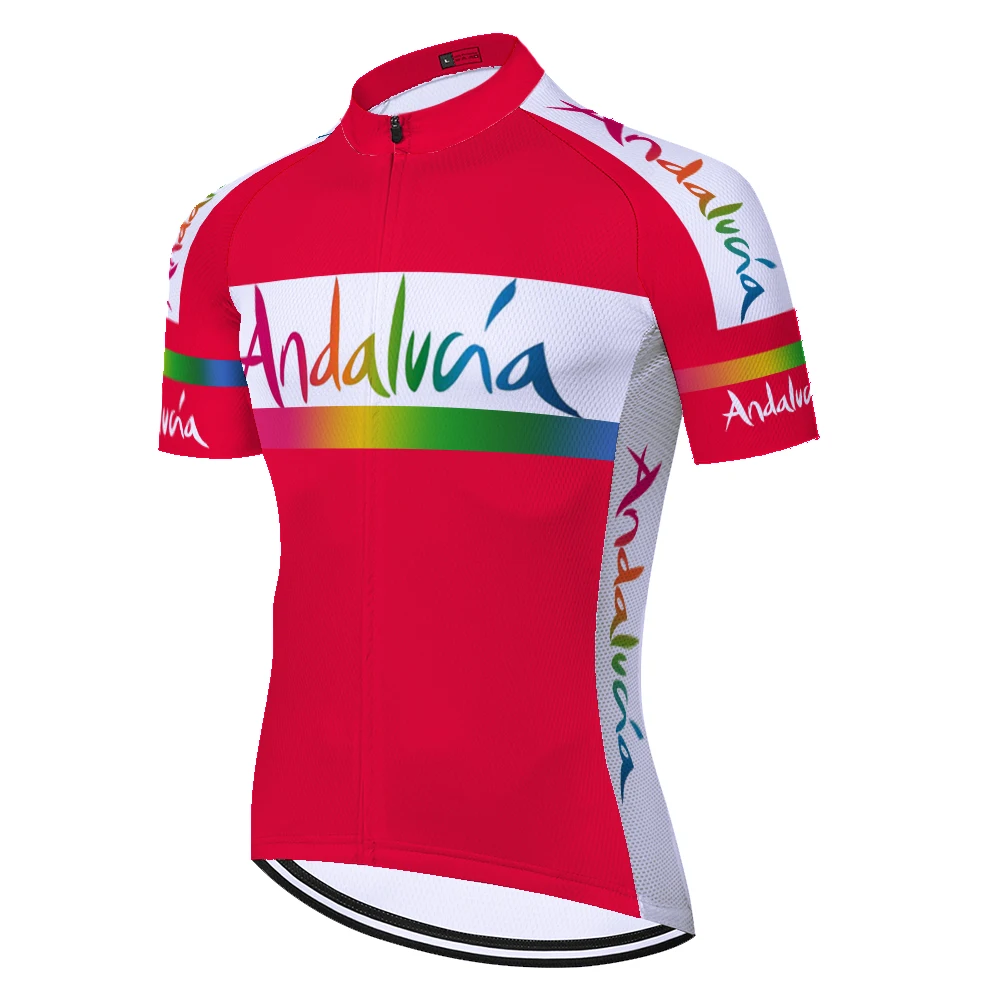 2023 Proteam andaluzja Maillot Ciclismo Hombre Verano 2023 lato szybkie suche hiszpania Camisa Ciclismo