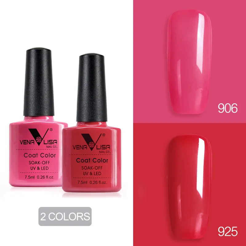 

High Quality CANNI Gel Varnish Lacquer Nail Art DIY 60 Colors VENALISA Soak off Organic Odorless Enamels LED UV Nail Gel Polish