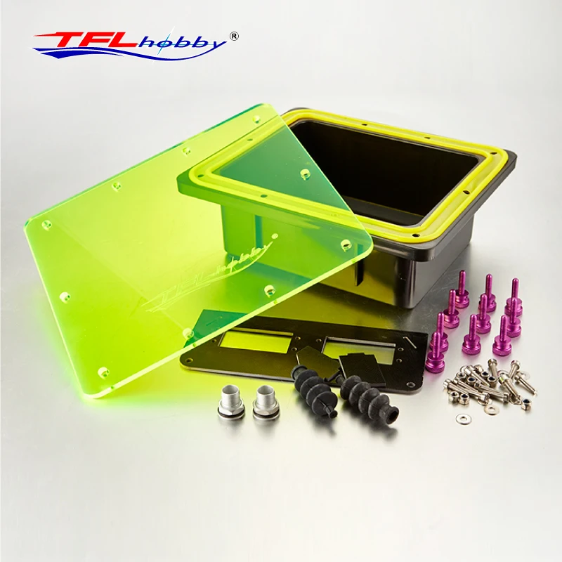 TFL Genuine Parts! Waterproof Plastic Radio Box for 26CC-30CC RC Gas Boat