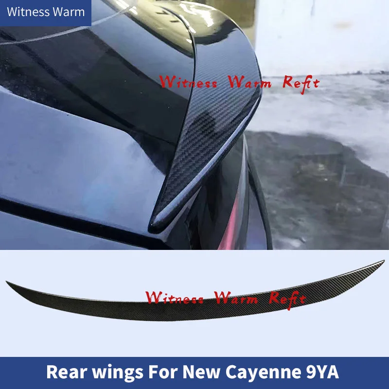 

NEW Carbon Fiber Rear middle Spoiler Wing lip for Porsche Cayenne 9YA Coupe 2020