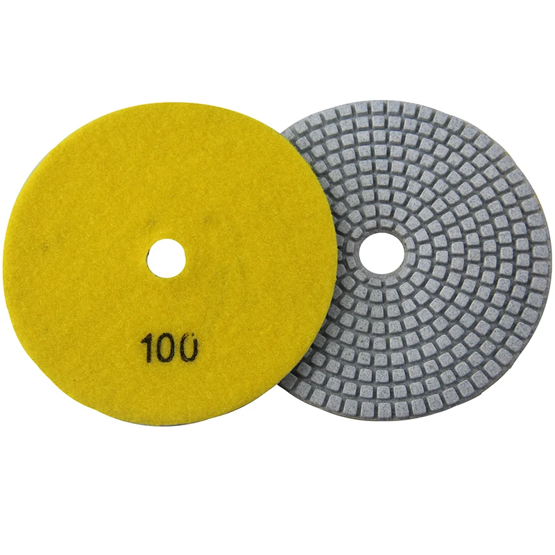 5 Inch Diamond Polishing Pad 125mm Wet Polishing Wheel For Granite Stone Marlbe Sanding Disk Abrasives Tool