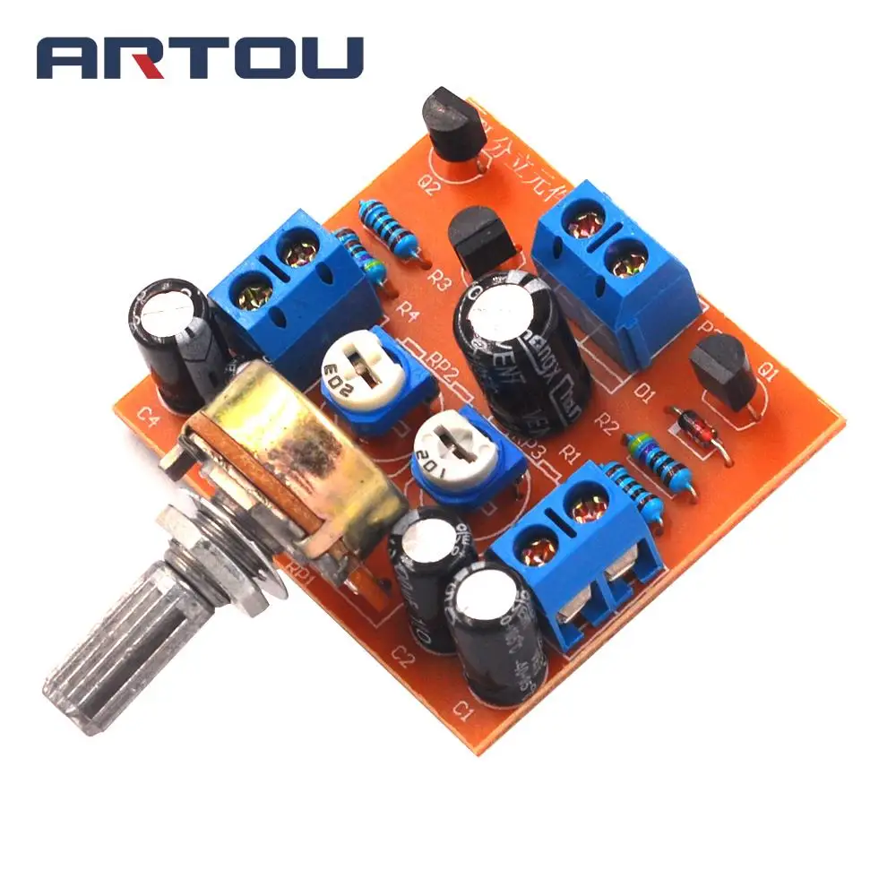 DIY OTL Power Amplifier Discrete Component Power Amplifier Kit Electronic Production Kit DC 4-12V