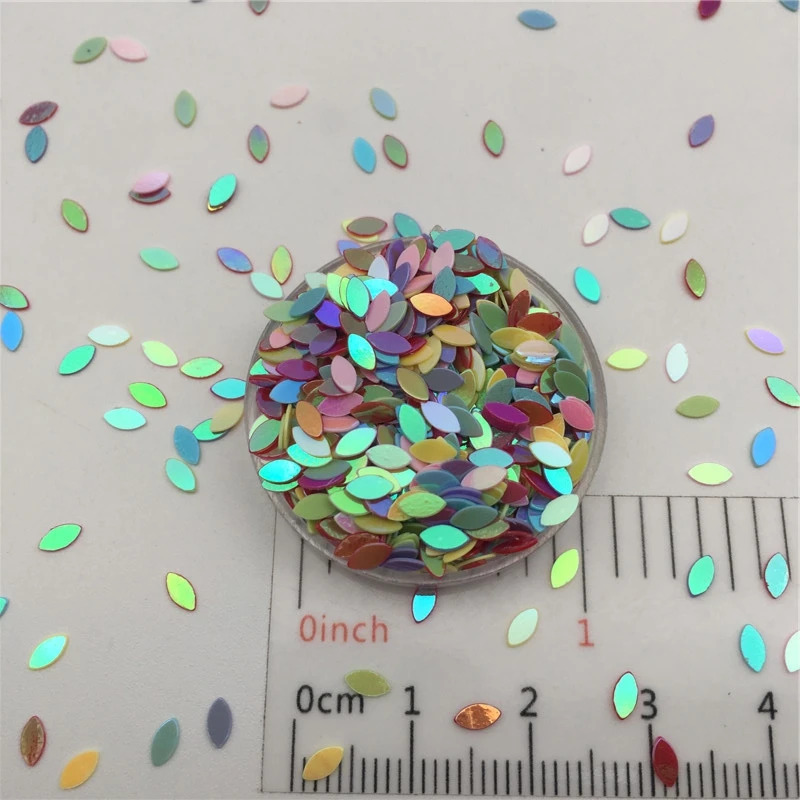 30g 5mm Horse eye Loose Sequins Glitter Paillettes For DIY Nail Craft,Craft Making, Wedding Decoration confetti Wholesale