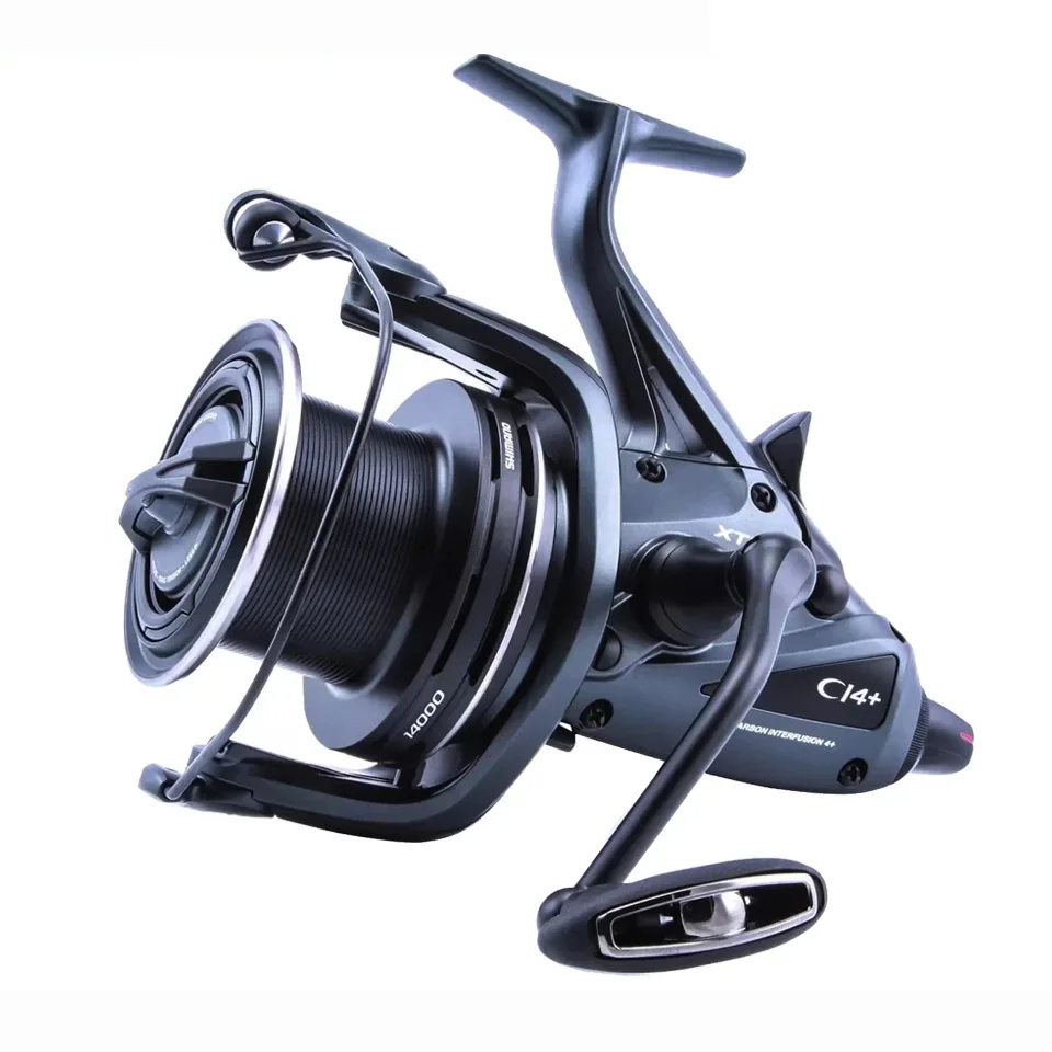 

SHIMANO Baitrunner XTB CI4+ LC Reels Spinning Fishing Reel Long Casting Carp Fishing 6+1BB SURF Reel Throwing Fishing 15KG Power