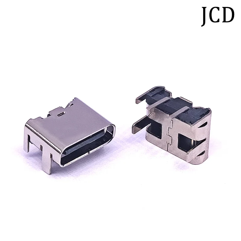 

Type-C USB 2pin female base horizontal plug board 90 degree C type 2pin pin interface four pin plug board dip