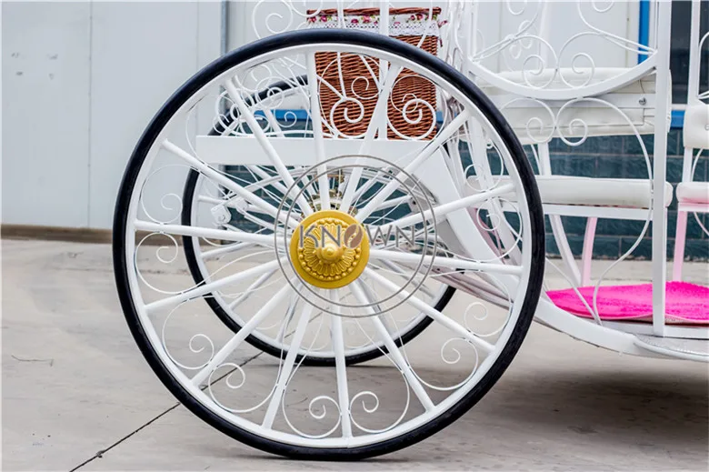 Роскошные электрические Свадебные кареты с изображением тыквы и лошади