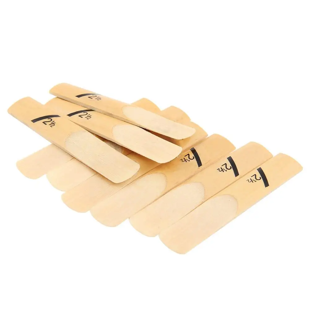 10pcs Clarinet Reeds Set Bb Tone Strength 1.5/2.0/2.5/3.0/3.5/4.0 Wind Instrument Reed Clarinet Accessories