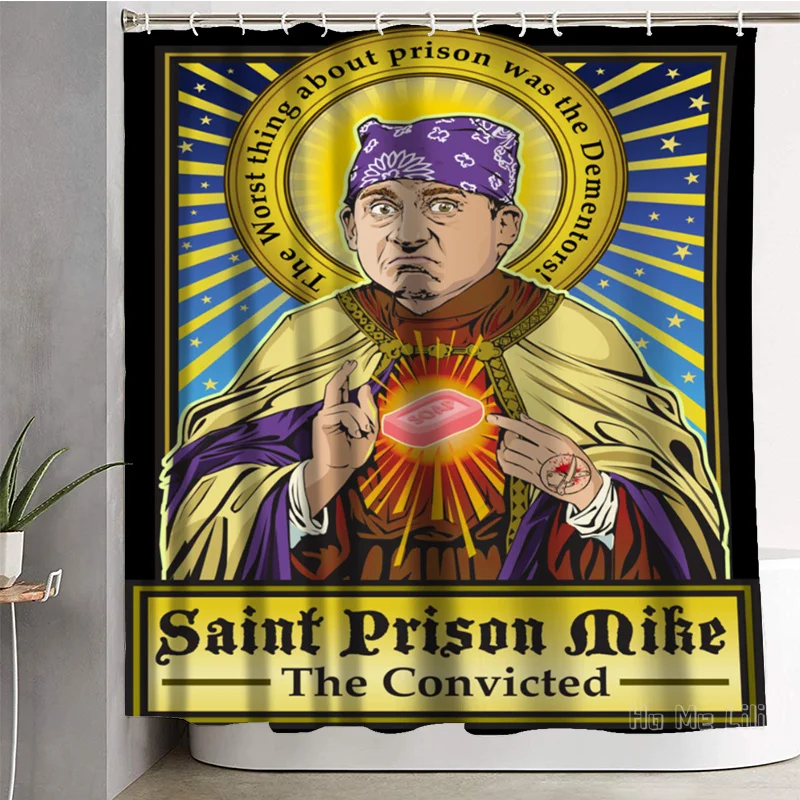 The Worst Thing About Saint Prison Milie The Convicted Was The Dementors Waterproof Shower Curtain Bathroom Decor