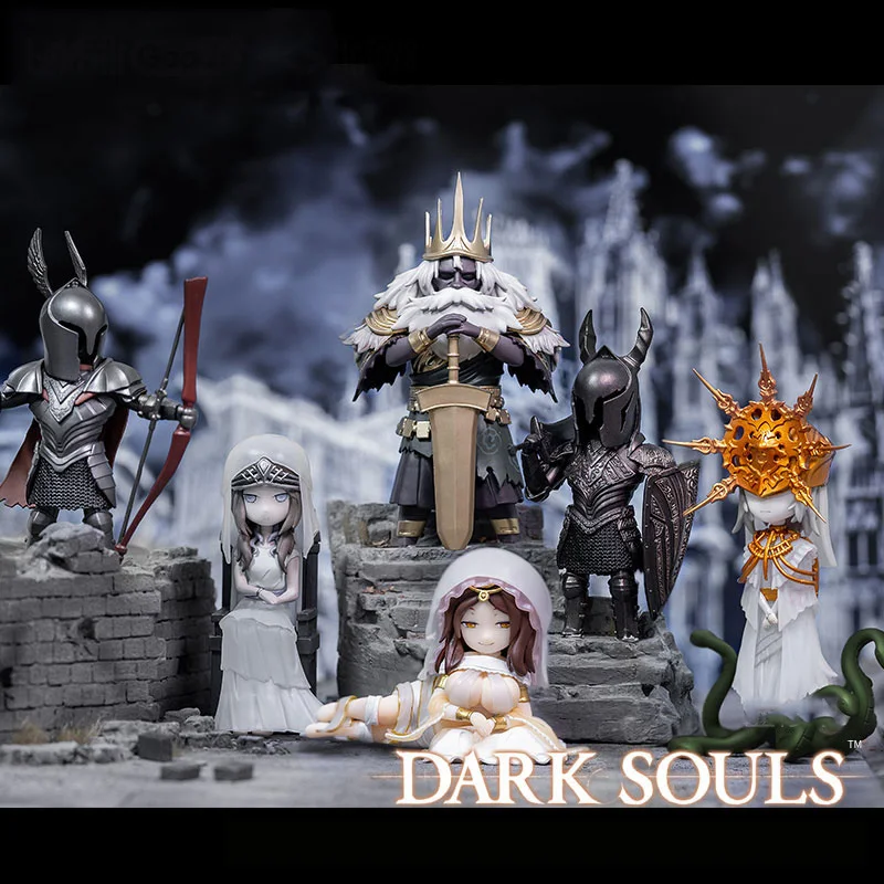 Original Dark Souls Series 2 Blind Random Box Toys Doll Surprise Box Guess Bag Anime Action Figure Boys Mystery Box Dolls Gift