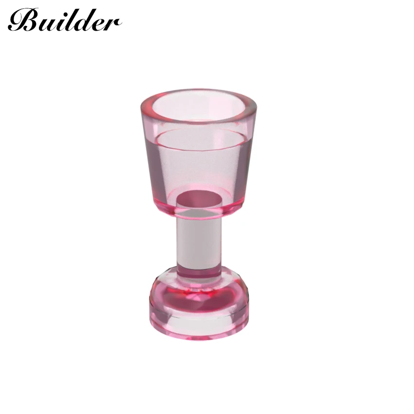 

Little Builder 2343 6269 Building Blocks Part 10pcs Goblet Cup DIY Assembles Educational Particles MOC Toys Gift for Children