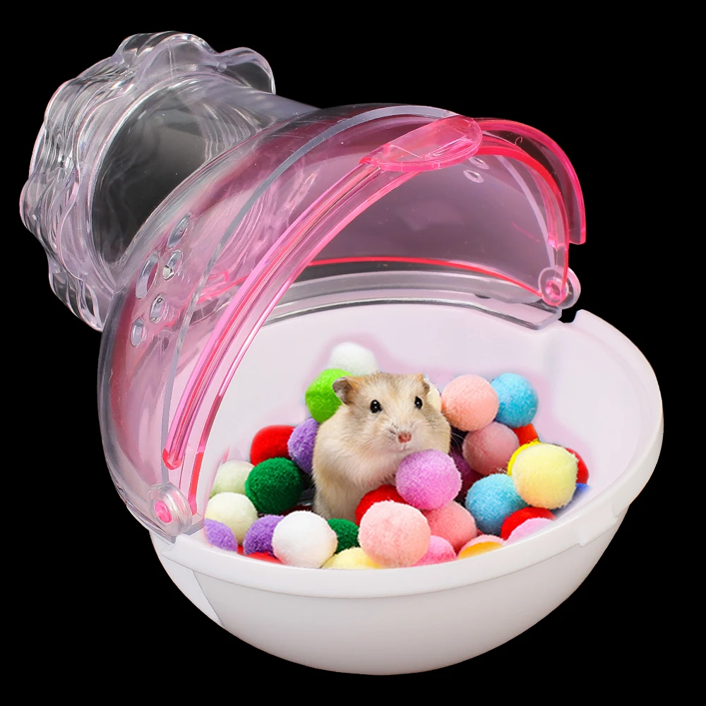 1pc Pet Hamster box Bath Sand Room House Bathroom Cage Box For Hamster Mouse Toilet For Small Animal Pets Supplies