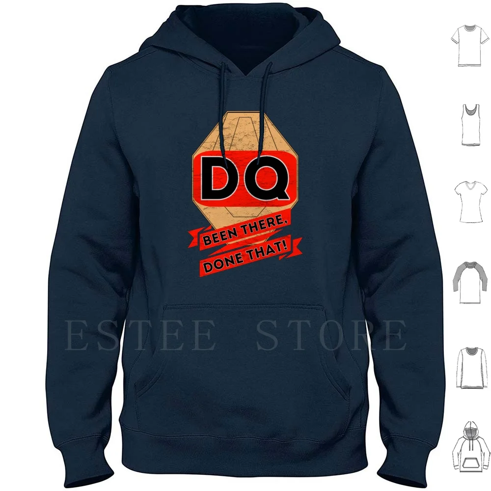 Ipsc Dq-Been There , Done That Hoodie Long Sleeve Practical Shooting Association Uspsa Ipsc Shooting Gun Range Shooing Club