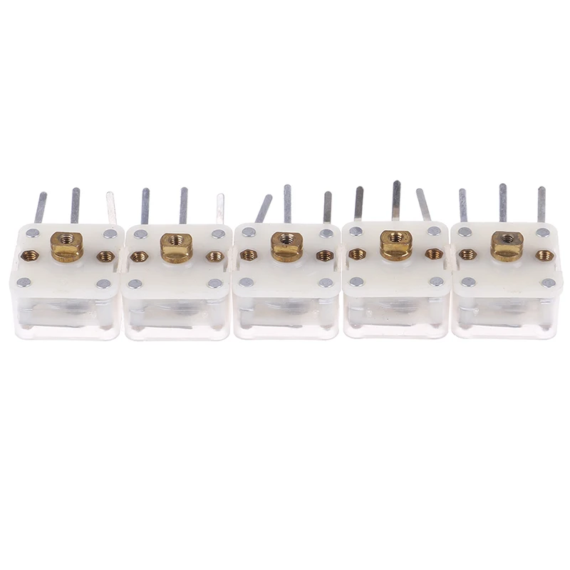 2/5Pc Variable Capacitor Duplex 223p 60pf/140pf 2.1mm Hole Shaft Radio Variable Capacitor Wireless Stereo FM Receiver Module