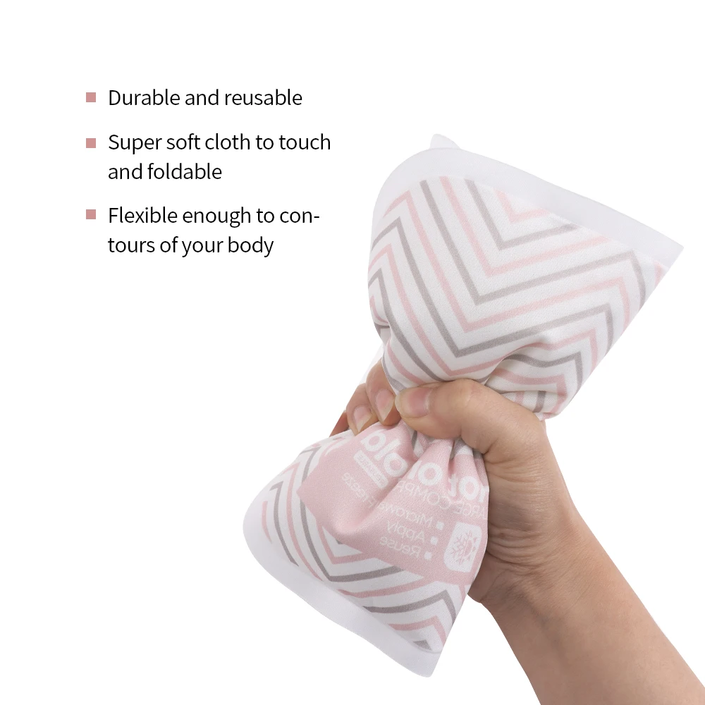 New Reusable Extra Large Soft Hot Cold Ice Pack for Back Pain Flexible Gel Cold Pack Helps Sooth Pain Gel Ice Packs for Injuries