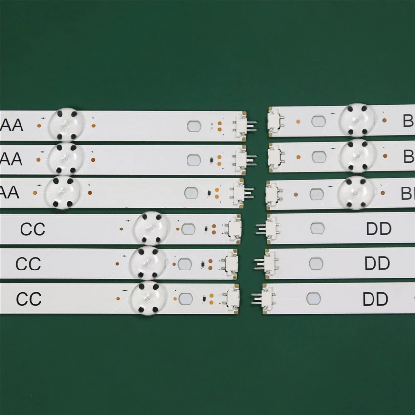 LED Bands For LG 65LJ617T 65LJ619V 65LJ622V 65LJ624V TV LED Bars Backlight Strips 65UJ63_UHD Line Ruler Array Innotek 17Y 65inch