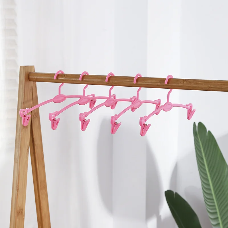 Colorful Plastic Hanger for Lingerie, Bra, Bikini, Sexy Nightdress, Underwear, Lace Panties Hanger, 30 PCs/Lot