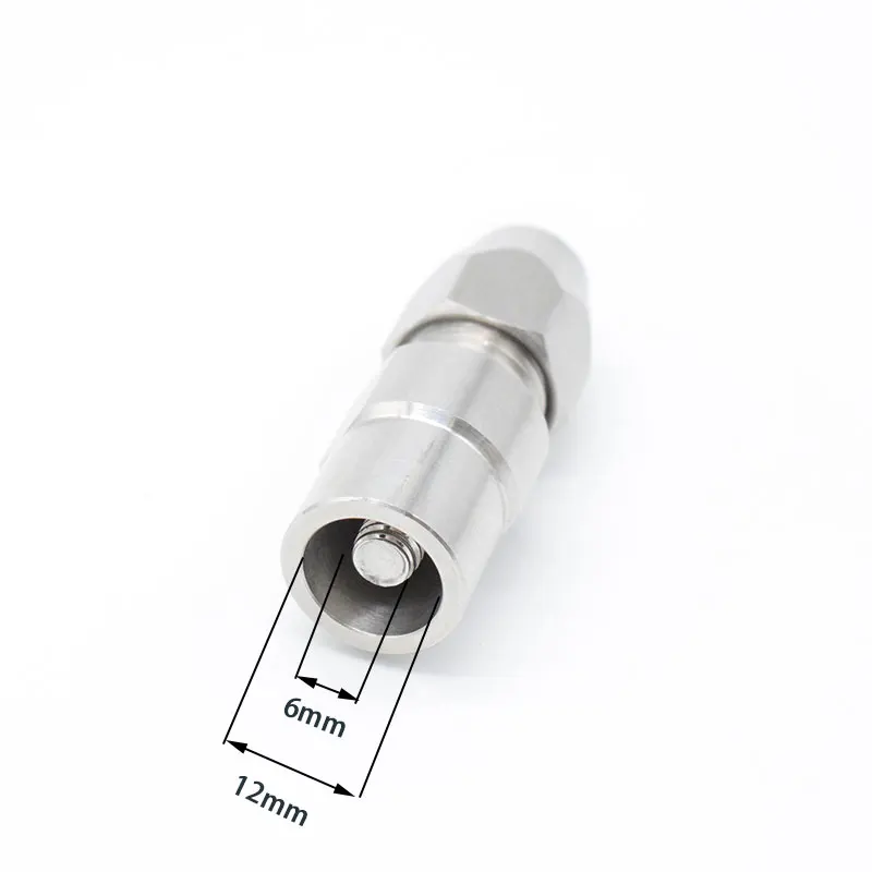 RC Boat Flexible Coupling CNC Stainless Steel 12*6.35mm (1/4