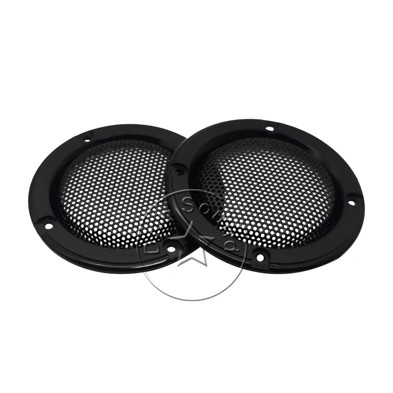 For 2 Inch Speaker Grill Cover Car Audio Tweeter Conversion Net Decorative Circle Metal Mesh Grille Protection