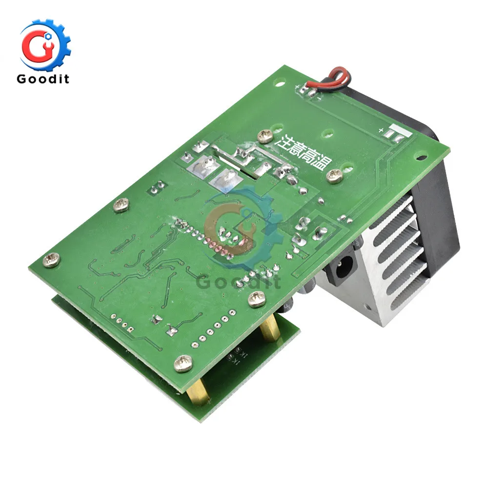 9.99A 60W 30V Constant Current Electronic Load Discharge Battery Capacity Tester Meter With Dual LED digital Fan Module