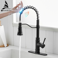 Smart Touch Kitchen Faucets Crane For Sensor Kitchen Water Tap Sink Mixer Rotate Touch Faucet Sensor Water Mixer WF-1116