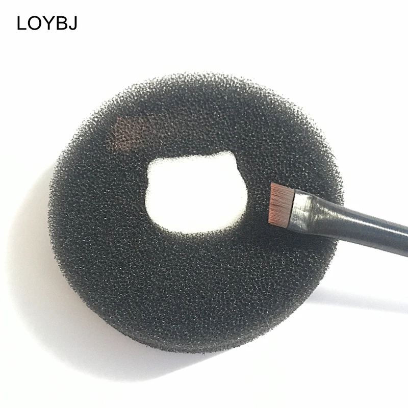 LOYBJ Makeup Brushes Cleaner Sponge Box Dry Cleaning Tool Blush Eyeshadow Eyebrow Powder Brush No-wash Quick Remove Appliance